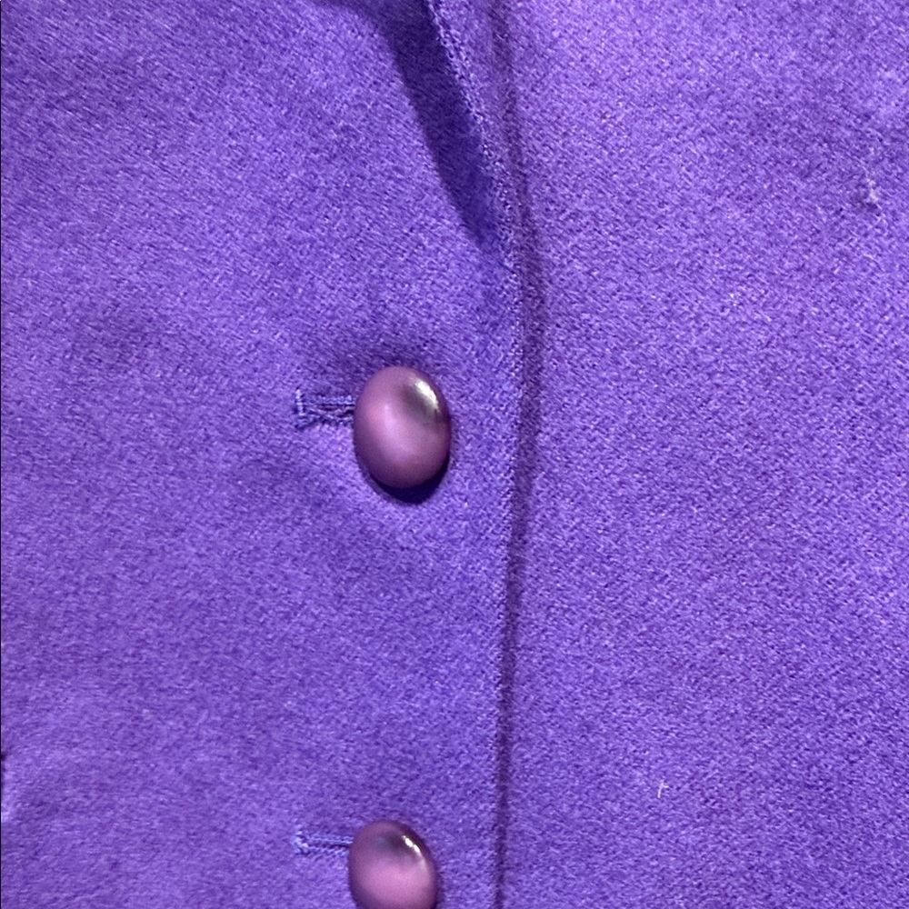 Vintage Pendleton Purple Women's Blazer - Picture 3 of 5